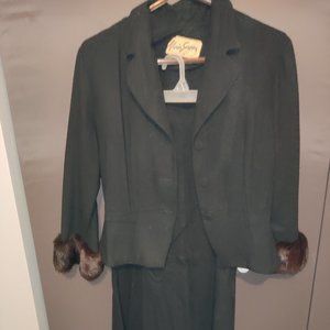 1950's VINTAGE WOOL SUIT